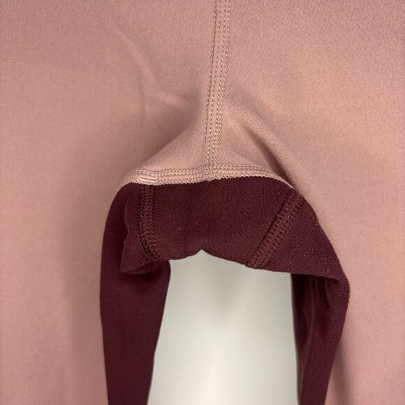 ATHLETA Chroma 7/8 Tight Small Red Pink Stretch Yoga Workout Gym No Pills - Picture 7 of 8